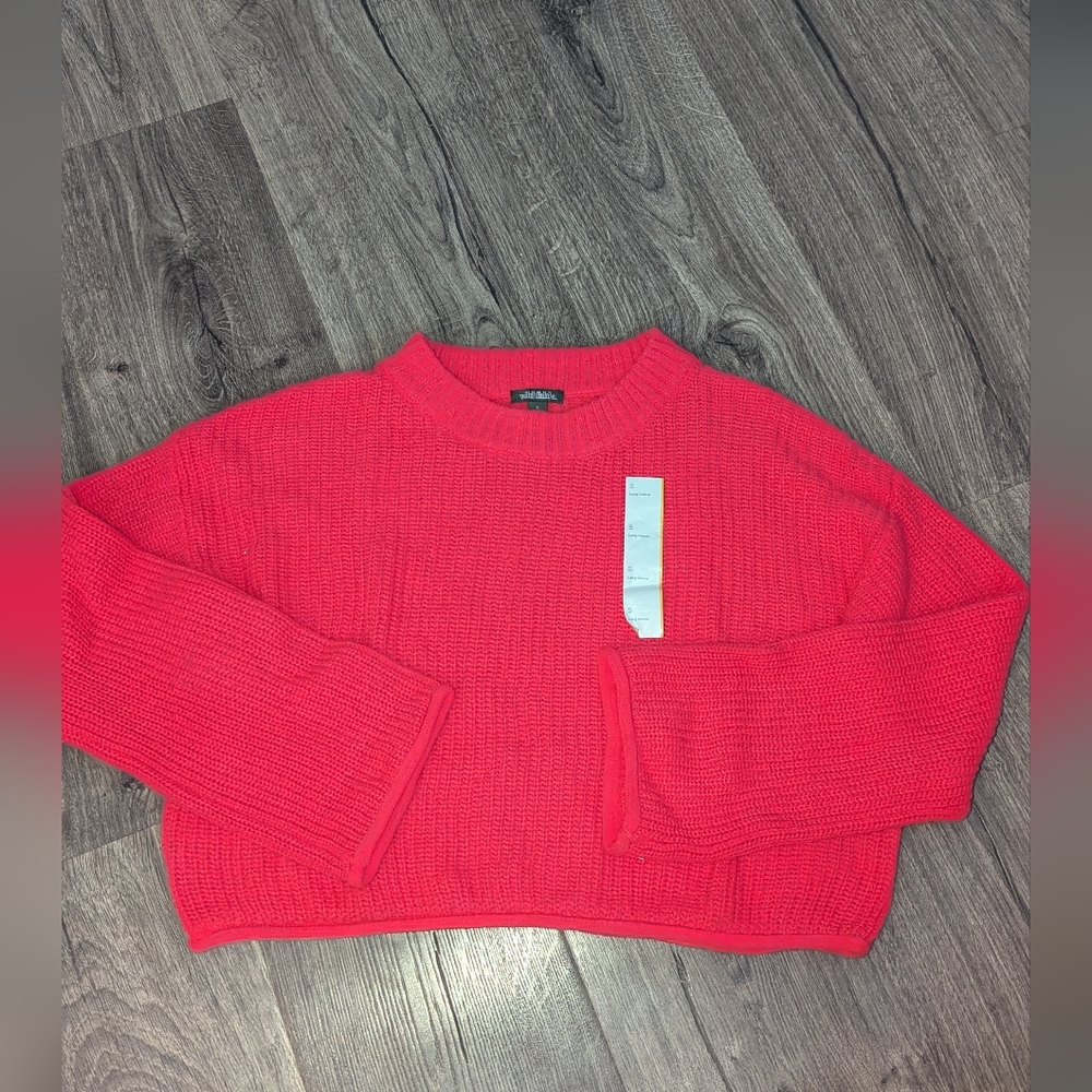 Pink Wild Fable Cropped Sweater - Small NWT
